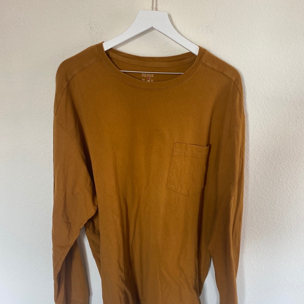 Tan redhead long sleeve tee